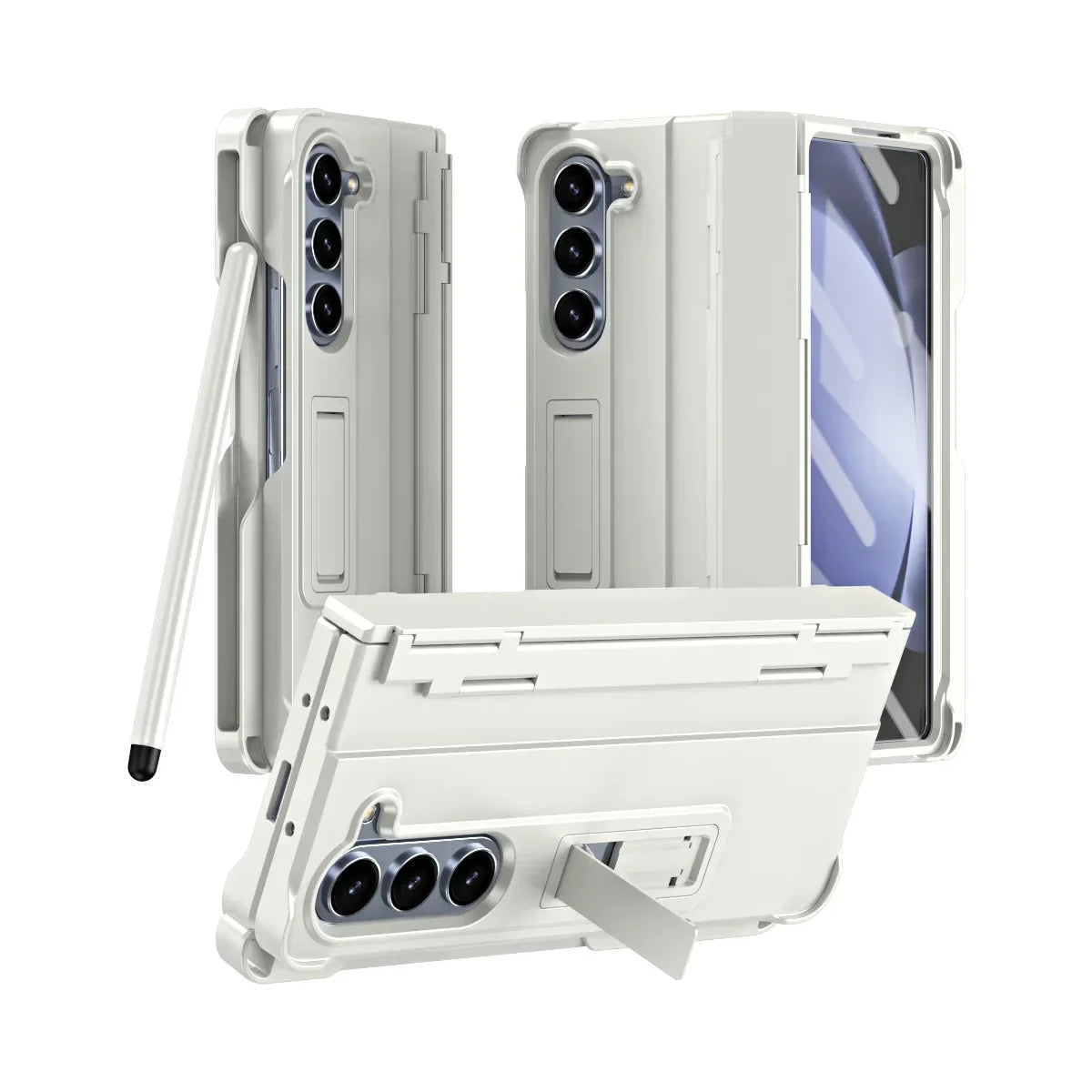 Full Protection Case with Touch Pen & Screen Protector For Samsung Galaxy Z Fold 6