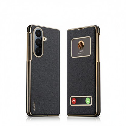 Luxury Magnetic Smart View Leather Case