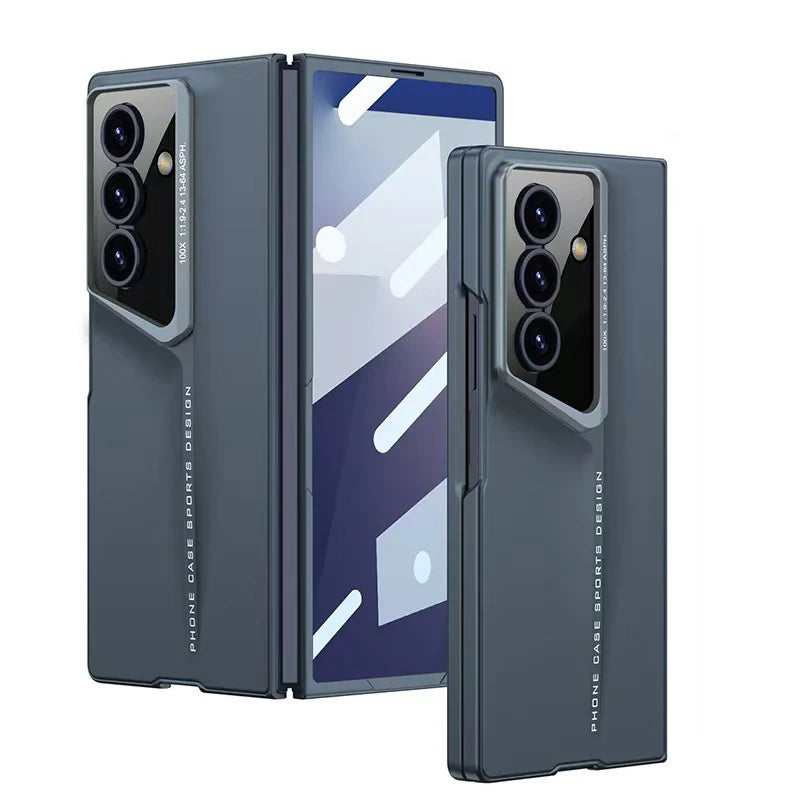 Luxury All-inclusive Anti-fall Shockproof Leather Phone Case For Galaxy Z Fold 6