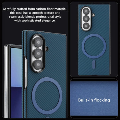 Ultra Thin Carbon Fiber Leather Case For Z Fold