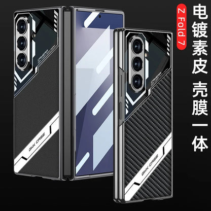 Full Protection Leather Case For Z Fold 7