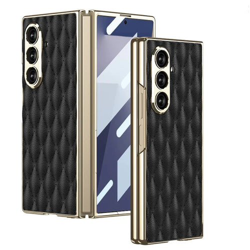 Premium Diamond-Texture Z Fold 7 Case