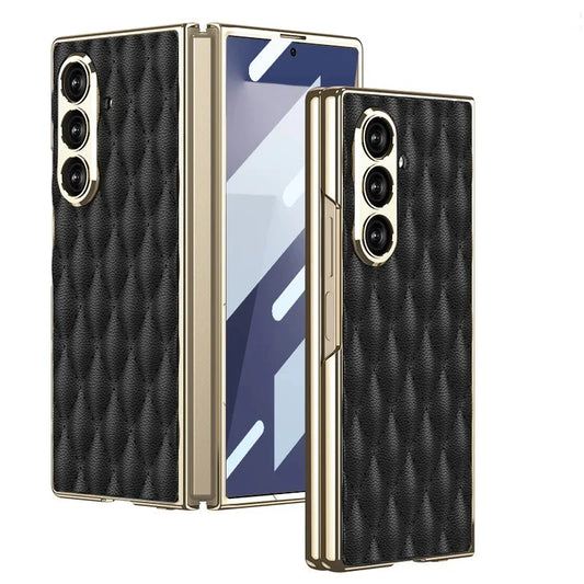Premium Diamond-Texture Z Fold 7 Case