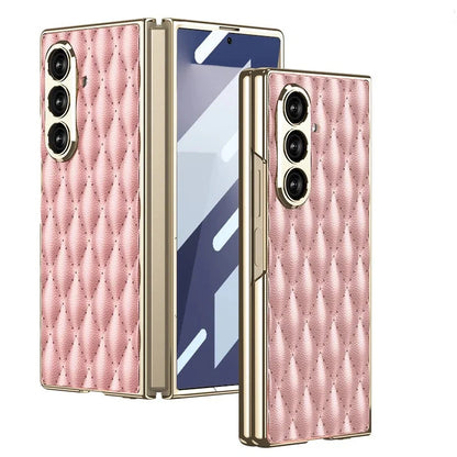 Premium Diamond-Texture Z Fold 7 Case