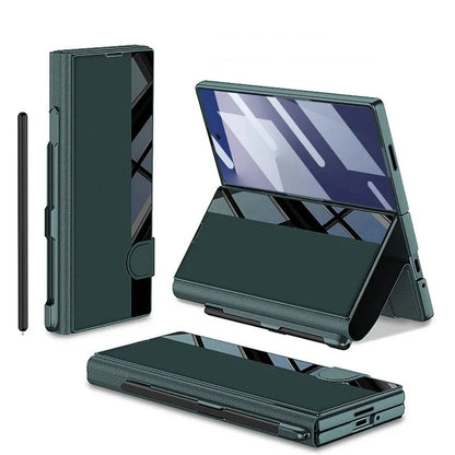 Flip Stand Case with Pen Slot & Film