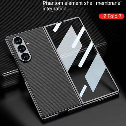 Luxury Stripe Leather Case