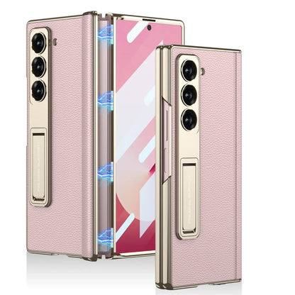 Premium Leather Magnetic Stand Case