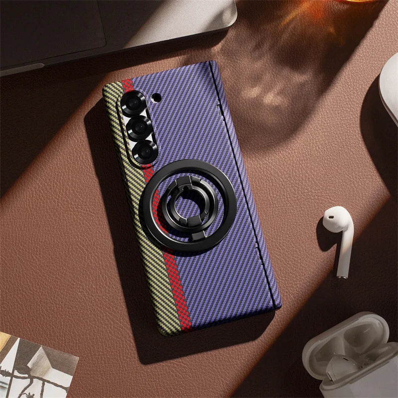 360° Carbon Fiber Protective Case for Z Fold