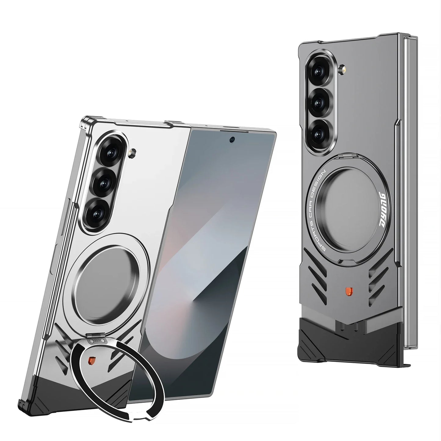Premium Metal Kickstand Case