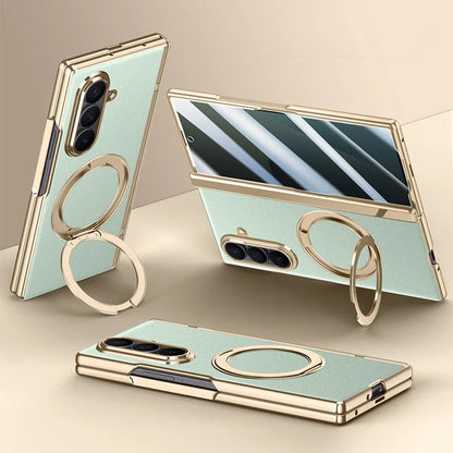 Magnetic Ring Case with Screen Protection