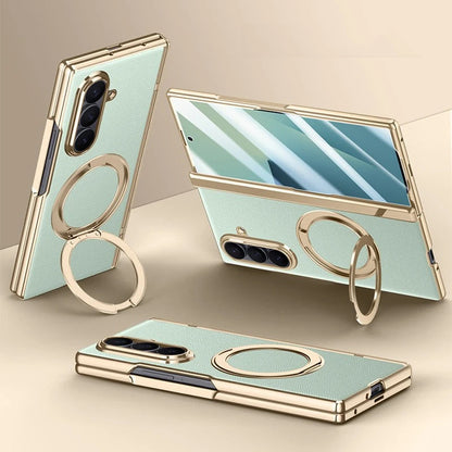 Magnetic Ring Case with Screen Protection